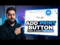 How to Add a Print Button to Google Chrome Toolbar Updated 2026 Step-by-Step Beginner Guide