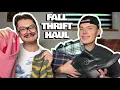 GIANT Fall Goodwill Bins Thrift Haul to Resell on eBay Poshmark and Depop Two Person Haul