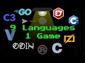 I built Asteroids in 9 different programming languages