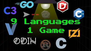 I built Asteroids in 9 different programming languages