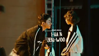 jun woo x i na their story