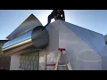 ENCLOSED TRAILER REBUILD NEW SIDING ONE PIECE ROOF INSULATED INTERIOR AND ADDED JACKS AT THE BACK