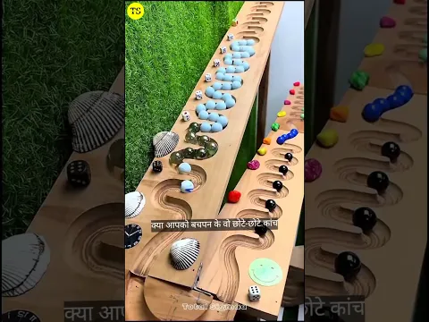बचपन के कंचों की यादें 🔥 ~ wood toy-woodworking art skill wood / hand crafts #shorts