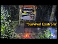 Download Lagu Bertahan hidup di hutan liar ke-7 / makan jamur liar🍄 dan tidur di hantam hujan deras⛈️⛈