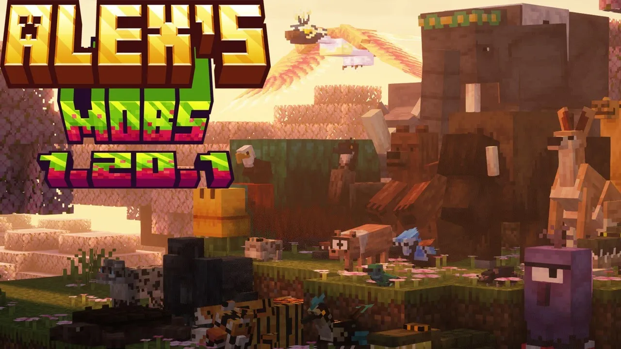 El árbol de la vida - Alex's Mobs 1.20.1