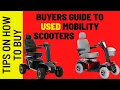 buyers guide to used mobility scooters