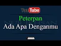 Download Lagu Karaoke Peterpan Ada Apa Denganmu