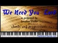 We Need You Lord - chords and progressions