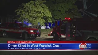 Driver killed in West Warwick crash