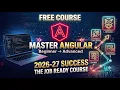 Angular Tutorial for Beginners 2026 Complete Course Job Ready Episode 1