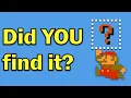 The Most Hidden Powerup in Super Mario Bros