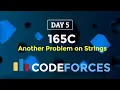 Day 5 165C Another Problem on Strings CodeForces 30 Days Challenge Codeatic