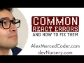 AM Coder - Typical React Errors and How to Fix Them