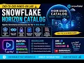 Master Snowflake Horizon Catalog Complete Governance Hands-On Lab