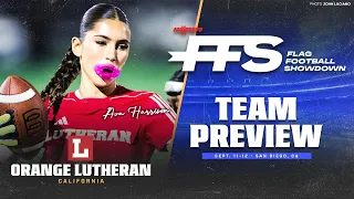 MaxPreps Flag Football Showdown Team Orange Lutheran CA