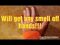 Guaranteed way to get any smell off your hands