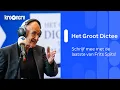 Schrijf hier live mee met het Groot Dictee 2025 | De laatste van Frits Spits | De Taalstaat