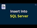 SQL Insert Command SQL Insert Into Table SQL Insert Query SQL Tutorial for Beginners in Hindi
