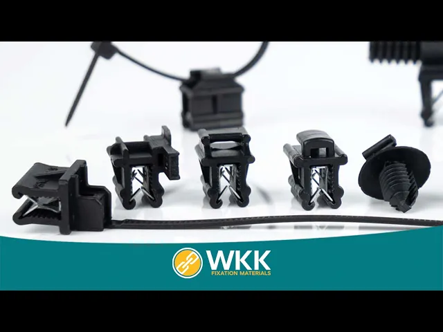 Скоба за соларен кабел 6мм, към профил 0.7...3мм, UV SKC1, WKK /до изчерпване/, ЛИКВИДАЦИЯ, WKK64611071