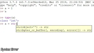 Python - Numeric and Boolean Datatypes Working with Python IDLE