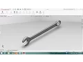 solidworks tutorial how to draw spanner in solidworks