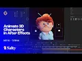 Animating 3D Characters and 3D Objects in After Effects with Joysticks N Sliders and Duik Tools