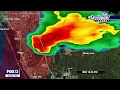 WTVT FOX 13 Tampa Bay Severe Weather Coverage October 11 2023