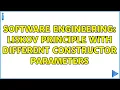 Software Engineering Liskov principle with different constructor parameters 2 Solutions