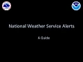 National Weather Service Alerts