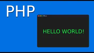 How To Write Hello World Program In PHP