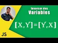 How to swap two variables in JavaScript
