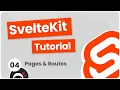 SvelteKit Crash Course Tutorial - Pages Routes
