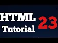 HTML tutorials for beginners - 23