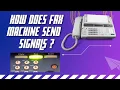 How does Fax Machine Send Messages
