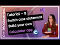 C FOR BEGINNERS 2025 - statement Make Calculator application PROGRAMMING TUTORIAL