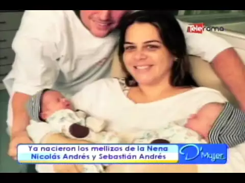 Ya nacieron los mellizos de la Nena Nicolás Andrés y Sebastián Andrés