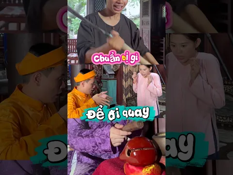 Chuẩn bị đạo cụ quay Hà Rầm Hà Rạc Xóm Gà | Thanh Tiger