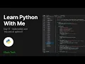 Learn python with me - Day 11 Indentation and the zen of python 19 python principles