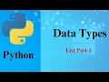 List Data Type in Python ENG Prof Antony Vijay