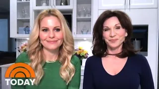 candace cameron bure and marilu henner talk about aurora teagarden mysteries today