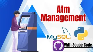 GUI Python Projects Atm Management Project tutorial with Tkinter and Mysql