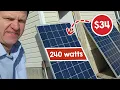 DIRT CHEAP USED SOLAR PANELS from SanTan Solar 34 Real world review and test