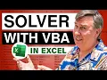 Excel - Use Solver with VBA