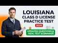 Louisiana Class D Chauffeur License Practice Questions 2026 Pass Your OMV Exam First Try