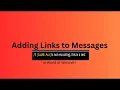 How to add links into macros in World of Warcraft