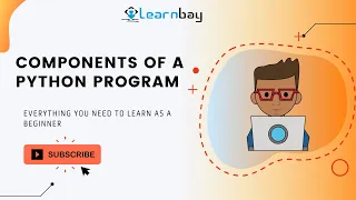 Components of a Python Program Tutorial Beginners Learnbay