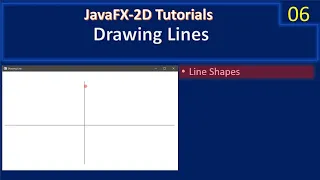 Drawing Lines using Line Node Java FX 2D Tutorials