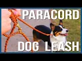 Paracord Dog Leash Tutorial with Slip Collar