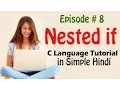 Episode Nested if Statement in C language Hindi