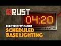 Schedule base lighting using the Digital Clock - Electricity guide